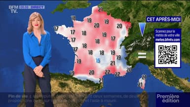 Des orages dans l'est, en Bretagne et dans le centre de la France, avec des températures comprises entre 15°C et 24°C ... La météo de ce lundi 12 mai