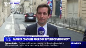 Entre Élisabeth Borne et Yaël Braun-Pivet, Michel Barnier continue les consultations pour son futur gouvernement 