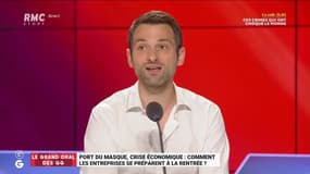  Le Grand Oral de Fabrice Le Saché, porte-parole et vice-président du Medef - 13/08