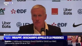 "Il vaut mieux prendre un peu de recul avant de sortir tout et n'importe quoi": Didier Deschamps appelle à la prudence face à l'enquête pour viol visant Kylian Mbappé