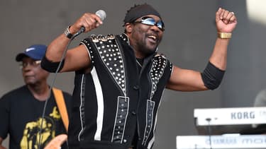 Toots Hibbert, au festival Coachella, à Indio aux États-Unis, le 16 avril 2017.
