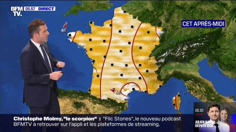 Ce mercredi s'annonce encore ensoleillé sur l'ensemble du territoire