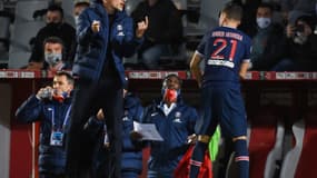 Thomas Tuchel et Ander Herrera
