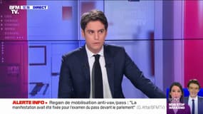 Gabriel Attal: "Nous allons multiplier les centres de tests (...) et élargir la liste des personnes habilitées à faire des tests"