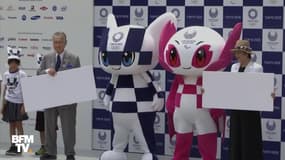 Tokyo présente ses deux mascottes pour les JO 2020