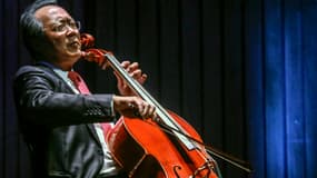 Le violoncelliste Yo-Yo Ma en 2019, en Colombie.