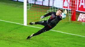 Alexander Nübel lors d'un échauffement avec le Bayern