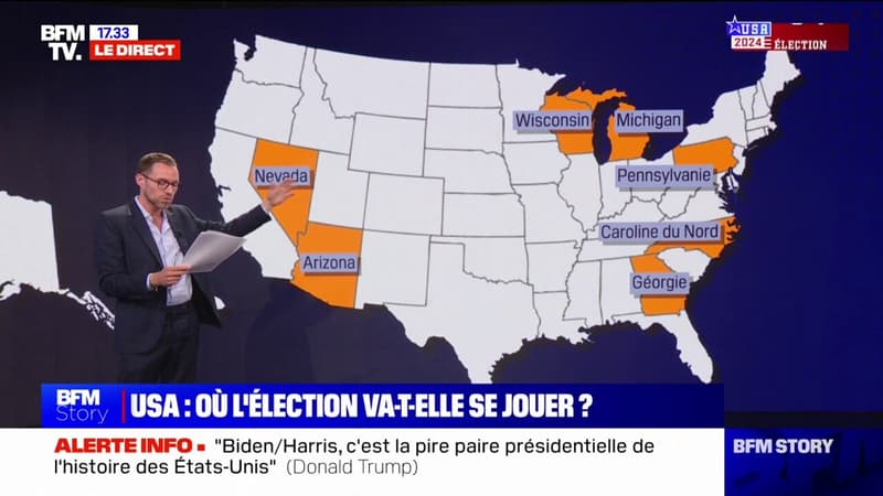 LES ÉCLAIREURS - Présidentielle américaine: où l'élection va-t-elle se jouer?