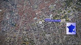 Un homme a été tué par balle mardi 22 octobre 2024 à Grenoble, dans le quartier Hoche.