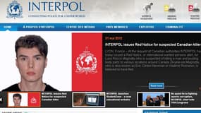 Interpol a diffusé un avis de recherche pour retrouver le tueur présumé Luka Magnotta.