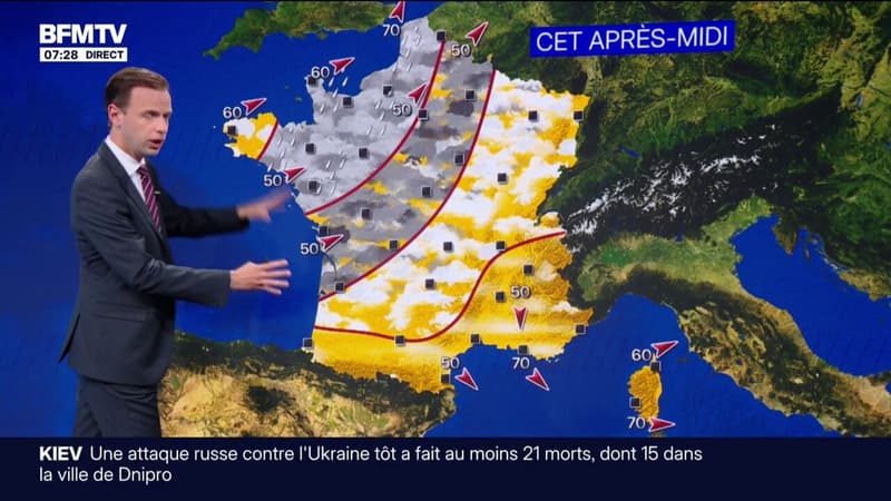 Les nuages de retour avec l'arrivée d'une dégradation par l'ouest du pays: la météo du mercredi 3 juin