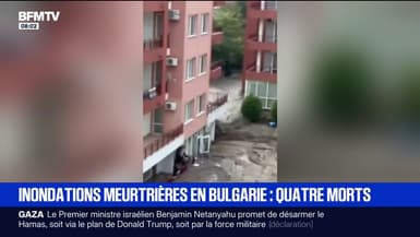 4 morts causés par des inondations en Bulgarie