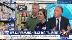 Les rayons des supermarchés se digitalisent 