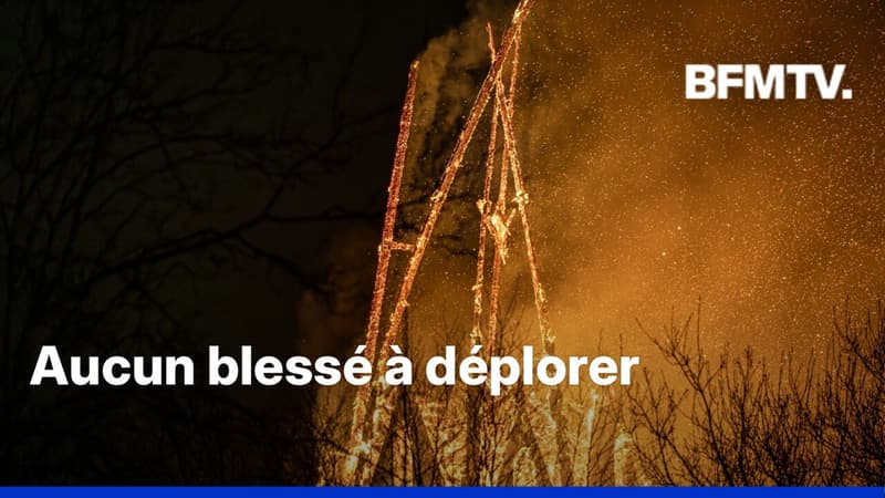 Amsterdam: une église historique prend feu lors des célébrations du Nouvel an