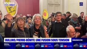 La fusion entre Pierre-Bénite et Oullins adoptée en conseil municipal mercredi soir, dans un contexte tendu