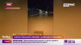 Var en vigilance orange: le déluge à Vidauban