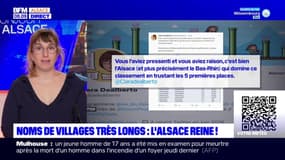 L'Alsace, reine des noms de villages très longs