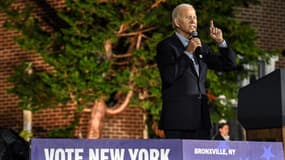 Joe Biden, à l'université Sarah Lawrence, au nord de New York, le 6 novembre 2022