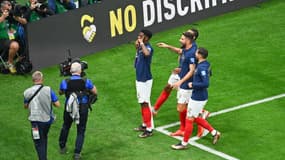 La célébration d'Aurélien Tchouameni