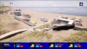 Pas-de-Calais: le bras de fer continue entre élus et associations au sujet du nouveau projet des chalets de Blériot-Plage