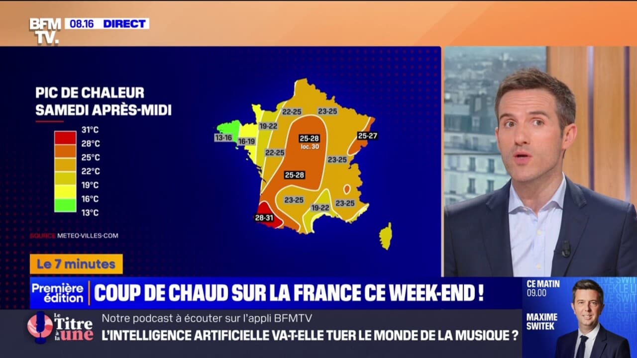 7 MINUTES POUR COMPRENDRE - Un pic de chaleur attendu ce week-end