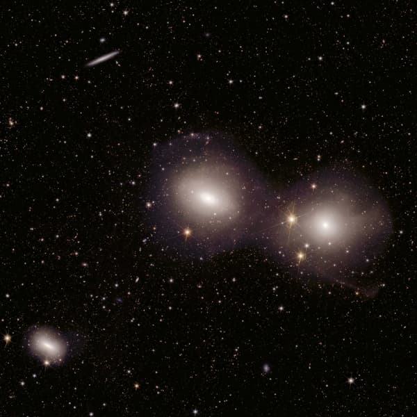 L'image du Groupe de la Dorade prise par le télescope Euclid et publiée le 23 mai 2024 par l'ESA.   
