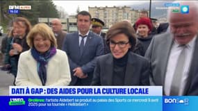 Gap: la ministre de la Culture, Rachida Dati en visite officielle