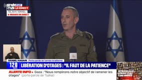 Libération des otages: "Nous les ramènerons par tous les moyens" indique le porte-parole du Tsahal