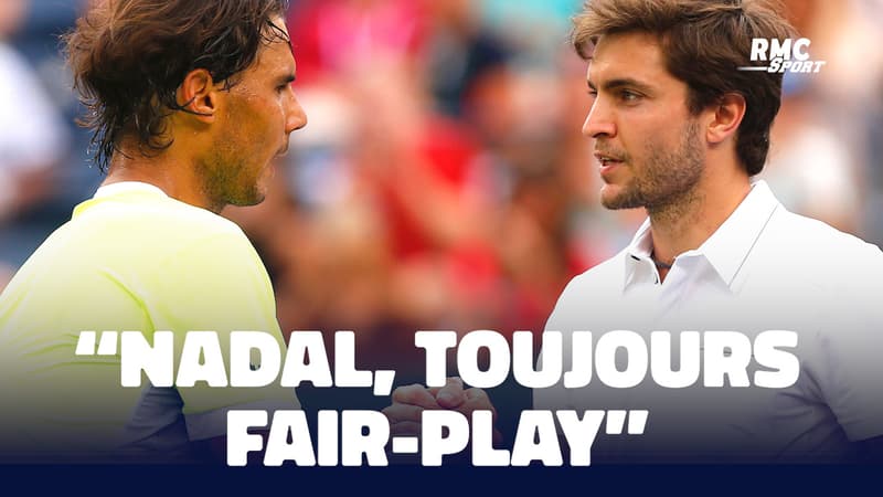 Tennis : "Un adversaire toujours fair-play", le bel hommage de Simon à Nadal