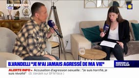 "Je n'ai jamais touché, menacé ni violé quelqu'un" affirme Bruno Vandelli