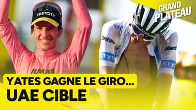 Giro : UAE défait, Yates vainqueur... Pogacar est "l'arbre qui cache la forêt"
