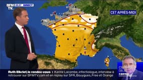 De la pluie au nord, du soleil et des températures plus chaudes sur le reste du pays