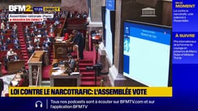 Lutte contre la narcotrafic: l'Assemblée approuve le texte en première lecture