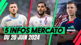 Lacazette, Cherki, Todibo... Les 5 infos mercato du 20 juin à 13h