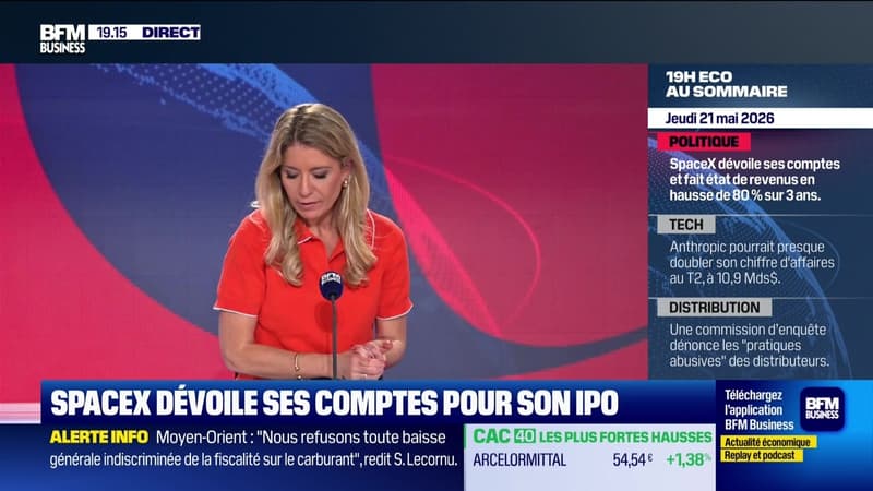 Le 19h Eco - jeudi 21 mai