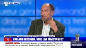 Variants: selon l'infectiologue Robert Sebbag, "il faut vraiment isoler les gens de manière territoriale"