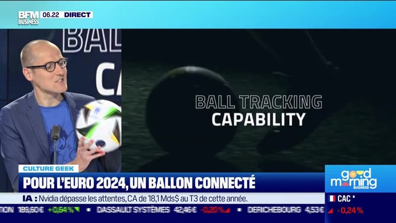 Culture Geek: Un ballon connecté pour l'Euro 2024, par Anthony Morel - 22/11