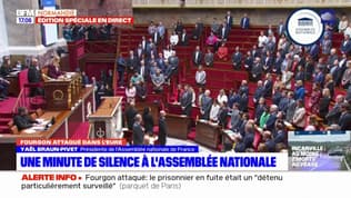 Fourgon attaqué dans l'Eure: une minute de silence à l'Assemblée nationale