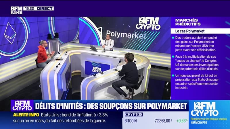 Délits d'initiés : des soupçons sur Polymarket