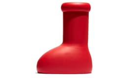 Les Big Red Boots de la marque américaine MSCHF.