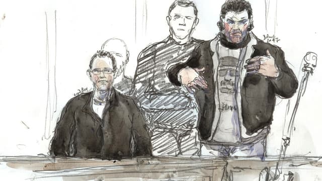 Farid Kharraki a joué la carte de la blague lors de la troisième journée du procès du vol de cocaïne au 36 quai des Orfèvres.