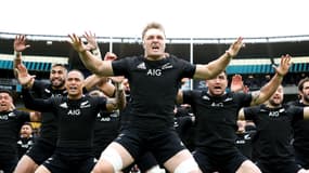 Sam Cane et les All Blacks lors du Rugby Championship en 2020