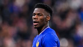 Aurélien Tchouaméni lors de France-Croatie en Ligue des nations, le 23 mars 2025