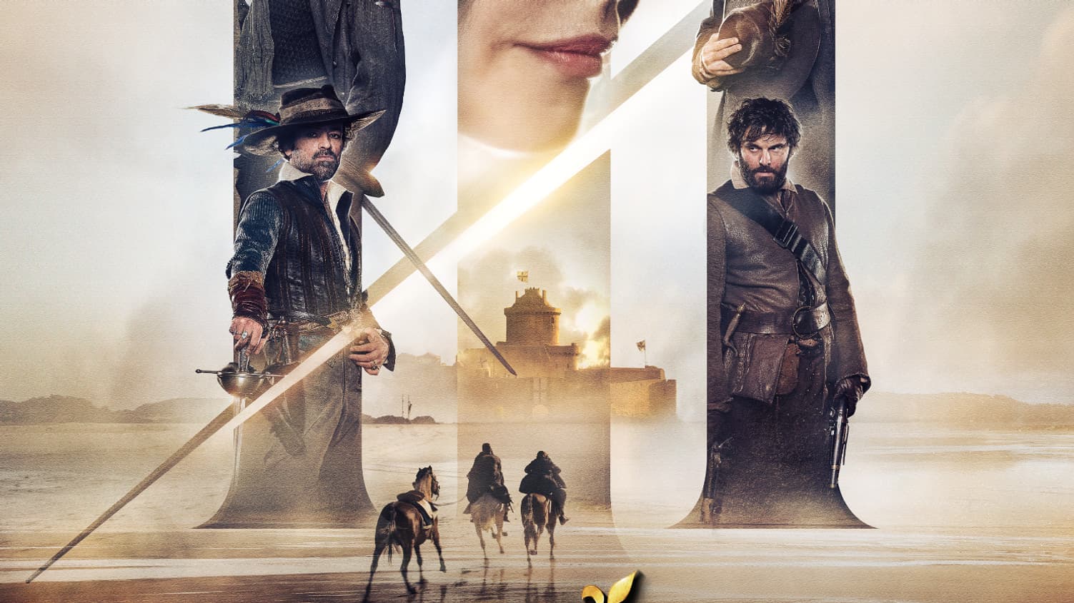 L'affiche des "Trois Mousquetaires - Milady"