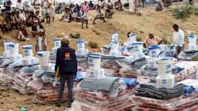 Aide humanitaire au Yémen, un des huit pays le plus touché par la famine dans le monde.