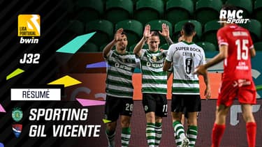 Résumé : Sporting 4-1 Gil Vicente – Liga portugaise (J32)