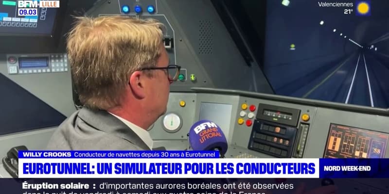 Eurotunnel: un simulateur pour entretenir les bons réflexes des conducteurs 