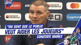 France-Afrique du Sud : "On sent que le public veut aider les joueurs" constate Ibañez