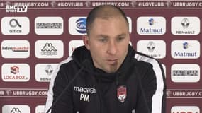 Mignoni : "La victoire de l’UBB est méritée"