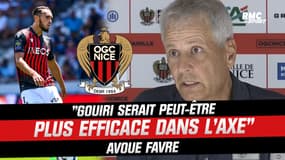 OGC Nice : "Gouiri serait peut-être plus efficace dans l'axe" avoue Favre